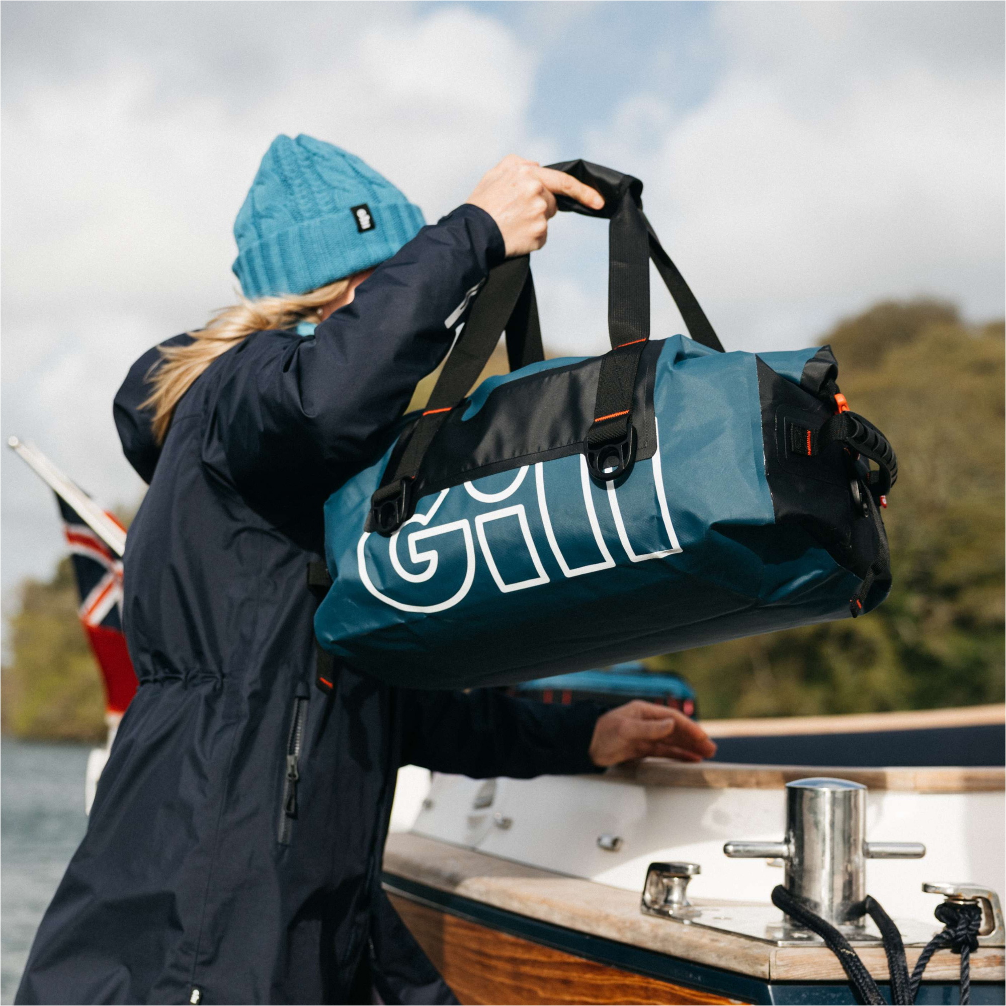 2026 Gill Voyager Duffel Dry Bag 30L L111 - Deep Dive